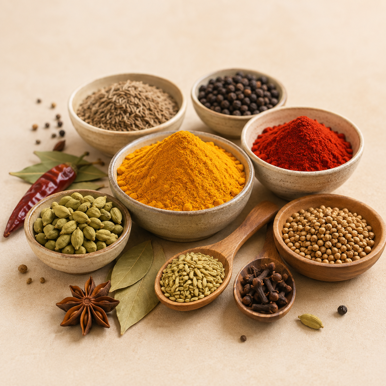 Spices & Masalas