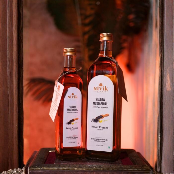 Wood Pressed Yellow Mustard Oil
